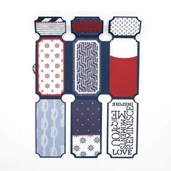 

Folding wallet set Metal Cutting Dies for DIY Scrapbooking Photo Album Decorative Embossing Paper Card Crafts Die Cut 2019