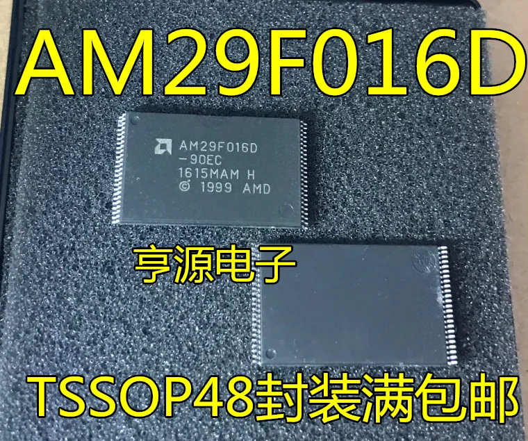 1PCS IC AM29F016D-120EI AM29F016D-120EC TSOP48 AMD 
