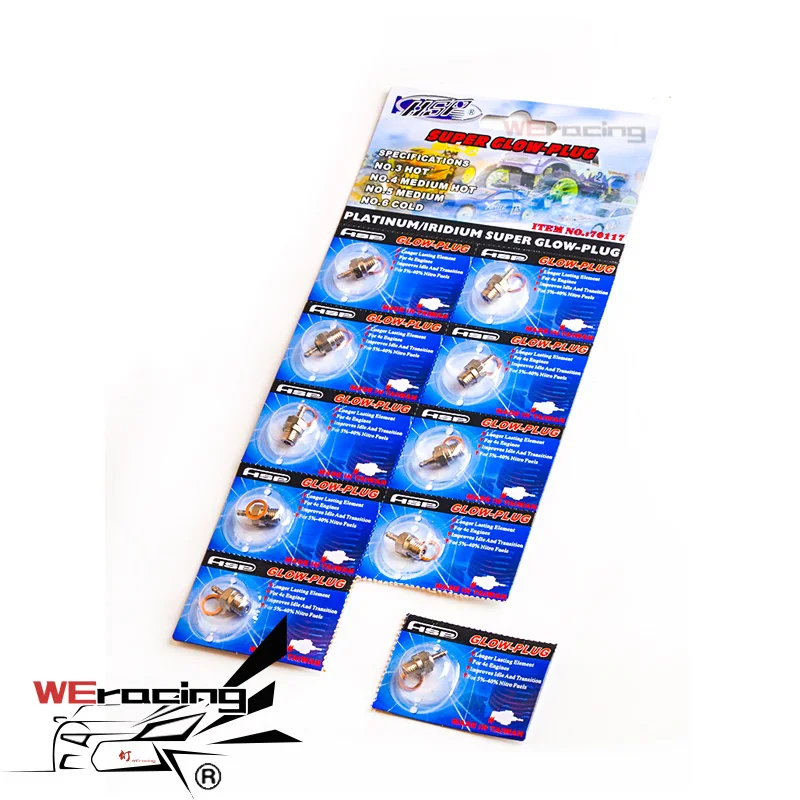 Лидер продаж Свеча зажигания N3 #3 #4 N4 для Vertex SH Nitro детали двигателя 1/10 1/8 RC багги