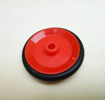 

30PCS Combination of small wheels small wheels rubber tire wheel pulley DIY handmade toys, model making free shipping