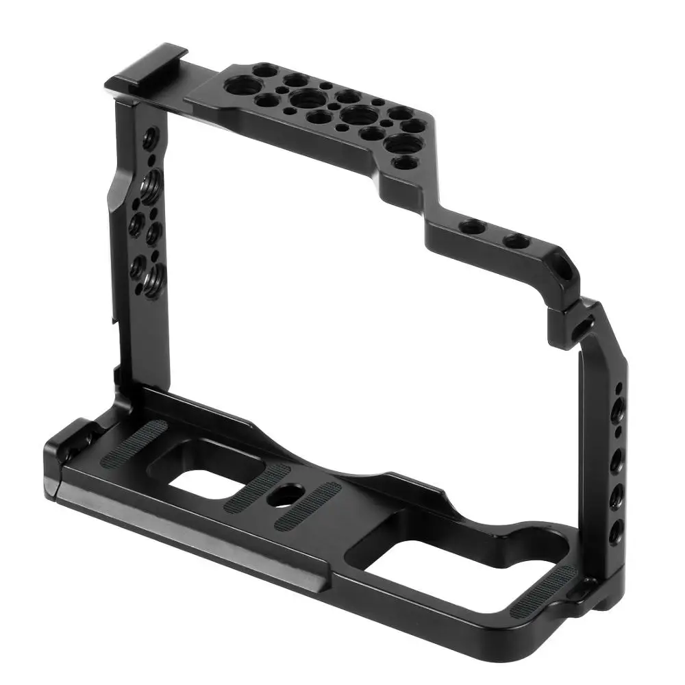 CNC Алюминий DSLR Камера клетка для ЖК дисплея с подсветкой Fujifilm XT3 X T3 и T2 ручка