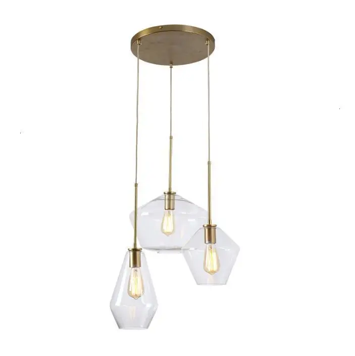 3 Home Decoration Modern Arms Glass Suspension Lamp Pendant Lights Scandinavian scandinavian