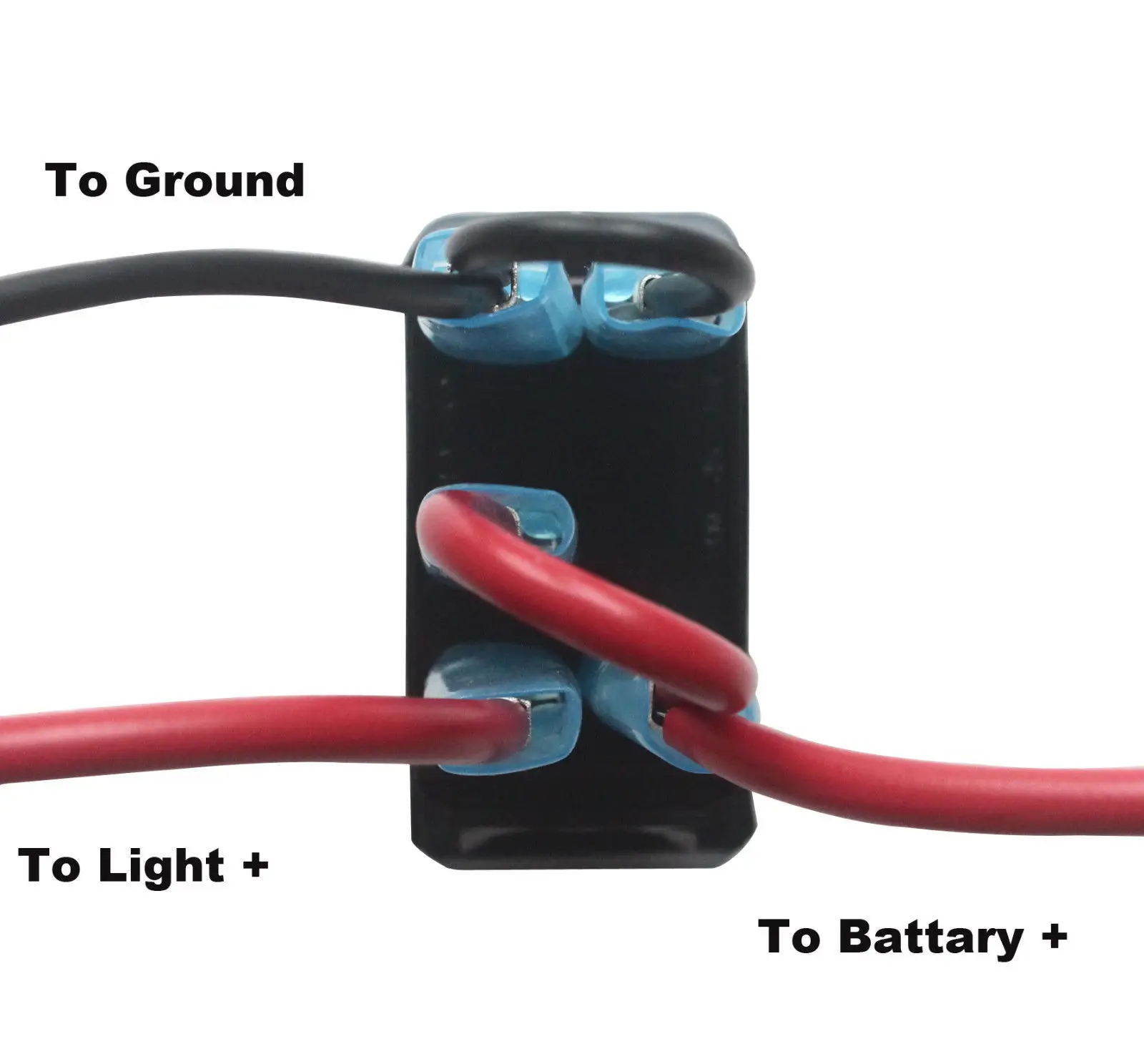 Nilight UTV 5 Pin SPST Rocker Switch Orange Backlit 12V - 5-Pin SPST Orange Backlit On/Off Switch For LED Lights & Accessories Nilight UTV Rocker Switch - Foto 11