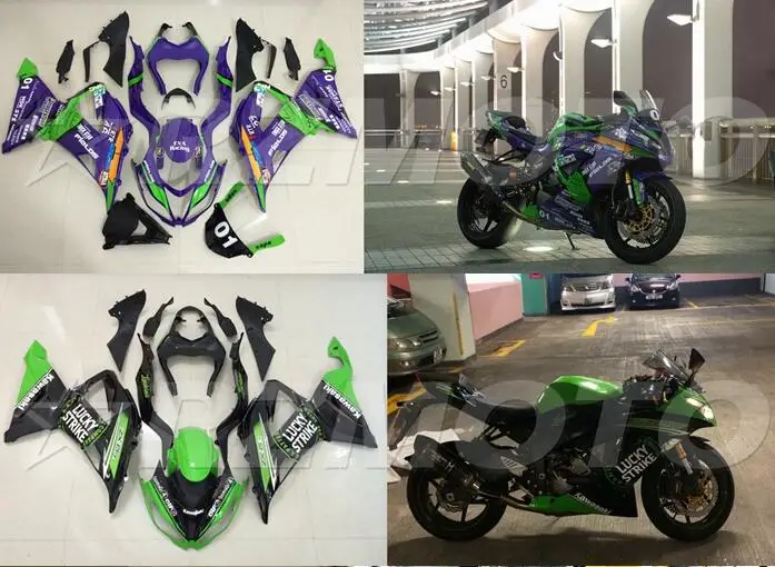 Мотоциклетный обтекатель abs для kawasaki Ninja 300 2013 ниндзя впрыска Bodywor все сорта цветной № 521