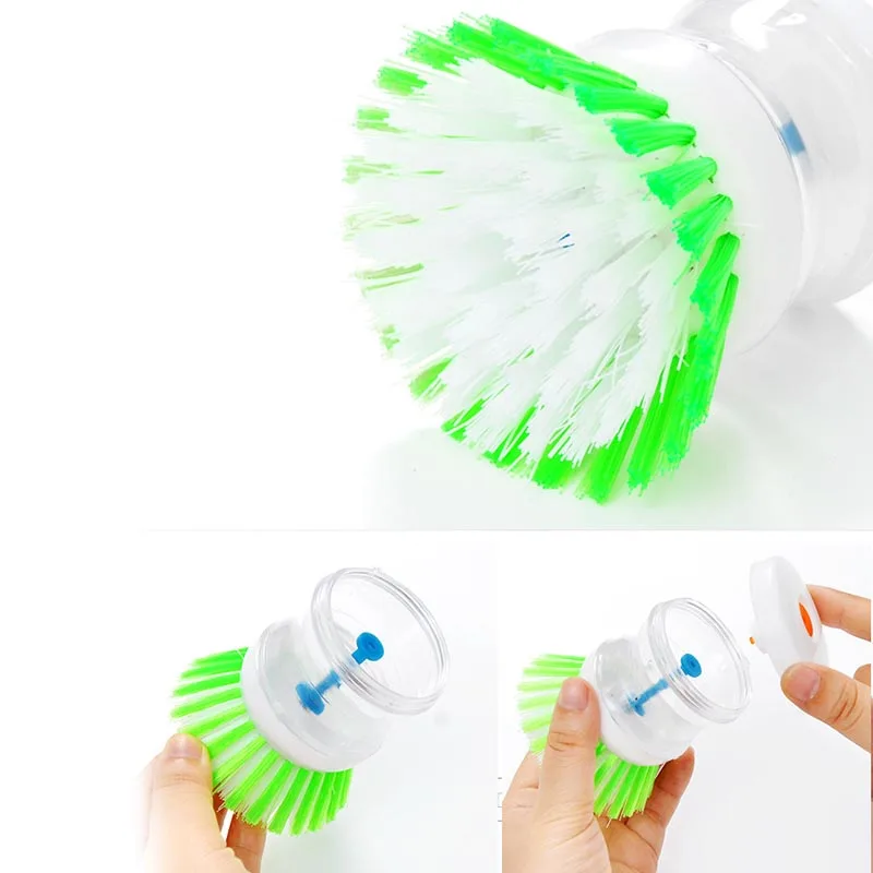 Чистящая щетка для мытья гидравлического давления скруббер Очиститель прочный для кухонной посуды миски SNO88