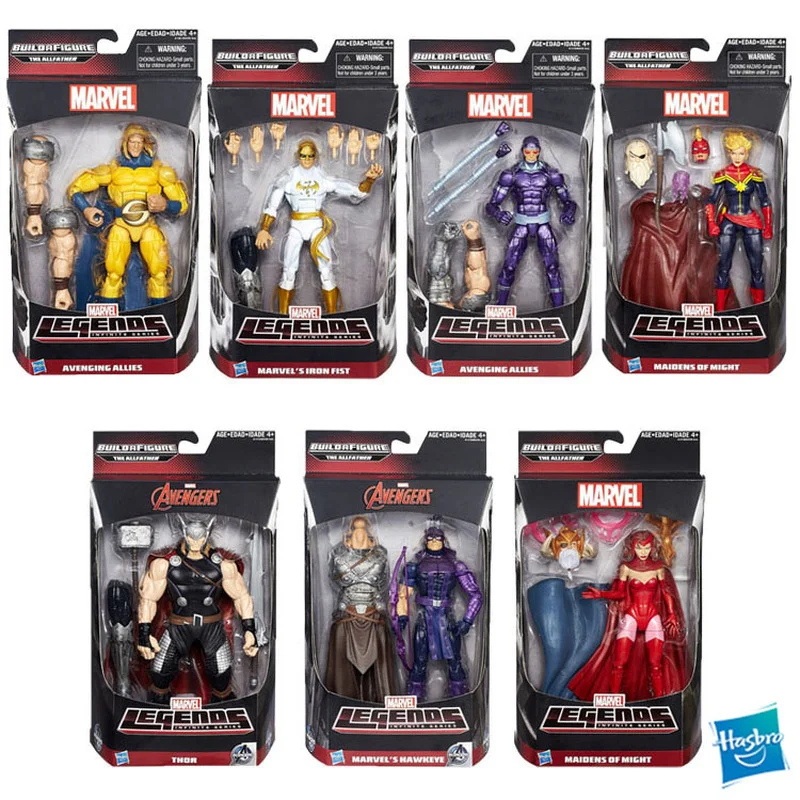 Hasbro Мстители Marvel серии комиксов Тор мисс Марвел Скарлет ведьма Hawkeye Sentry киборг