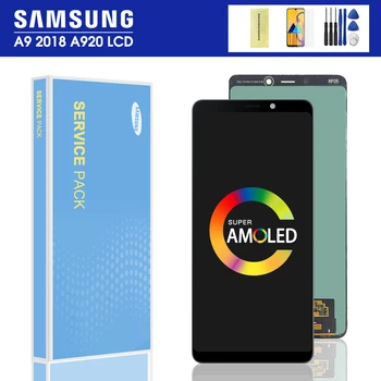 

6.3'' Original LCD For SAMSUNG Galaxy A9 2018 LCD Display Touch Screen Digitizer A920 A9S A9 Star Pro SM-A920F/DS A920F Display