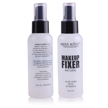 

MISS ROSE Makeup Setting Spray 100ML Moisturizing Long Lasting Bottle Setting Foundation Spray Foundation Fixer