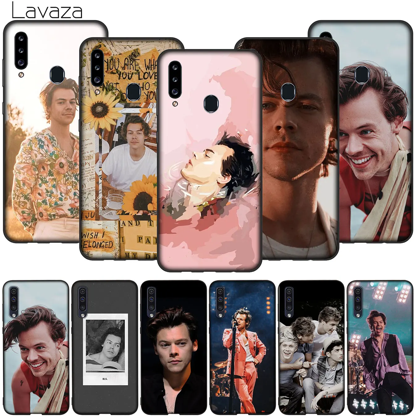 Harry Styles 1D Soft Silicone Phone Case for Samsung Galaxy A9 A8 A7 A6 A5 A3 A2 Core J8 J7 J6 J4 Prime Plus 2018 |
