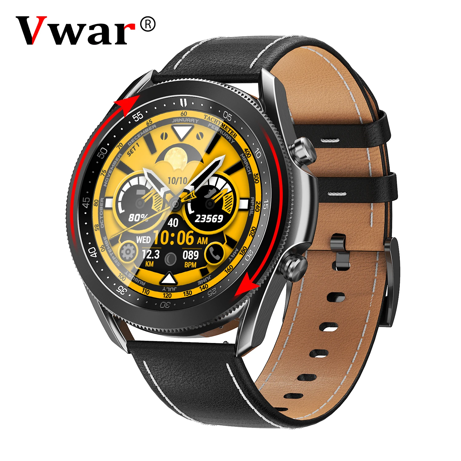 thin bezel smartwatch