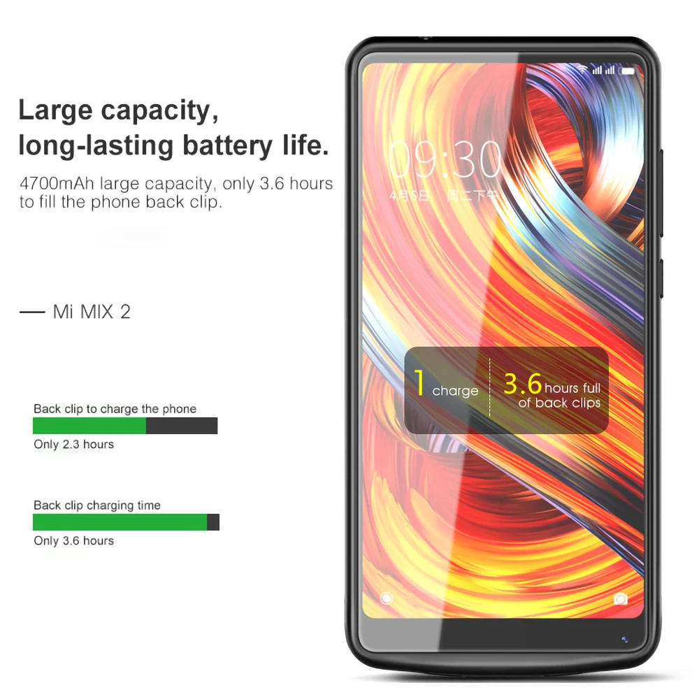 Чехол для зарядного устройства Xiaomi Mi MIX 2 2S 6 6X A2 8 8SE портативный внешний