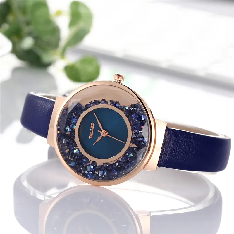 Женские наручные часы женские наручные женские повседневные кварцевые кожаные часы Newv ремешок часы аналоговые наручные часы женские часы WD