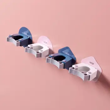 

NEW Kitchen Hook Mop storage rack kitchen bathroom storage Wall Mounted Mop Organizer Holder Brush Broom Hanger Storage Rack