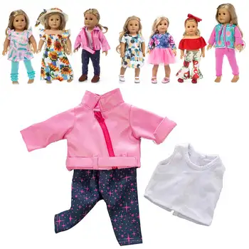 

7 Sets For Girl DIY Doll Clothes Improve Self-help Ability Babies Birthday Gifts Early Educational Kids Toy Children Playmates