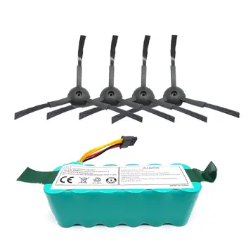 

For Ecovacs Mirror CR120 Vacuum Cleaner Replacement Parts Efficient Dust HEPA Filter Side Brushes Batteries