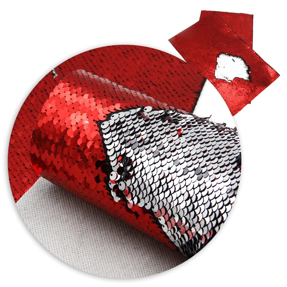 1068083009 David accessories 20*34cm mermaid sequin fish scale faux artificial Synthetic leather diy decoration crafts 1piece,1Yc4146 - Цвет: 1068083009