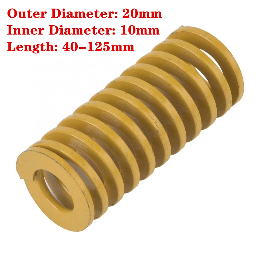 OD 40mm ID 20mm Extra Light Load Yellow Mould Die Spring Select Variations 