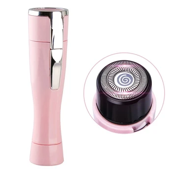 

Kemei Razor Shaving-Machine Body Hair Remover Mini Portable Lady Shaver for Face Neck Leg Hair Removal Device Mini Painless