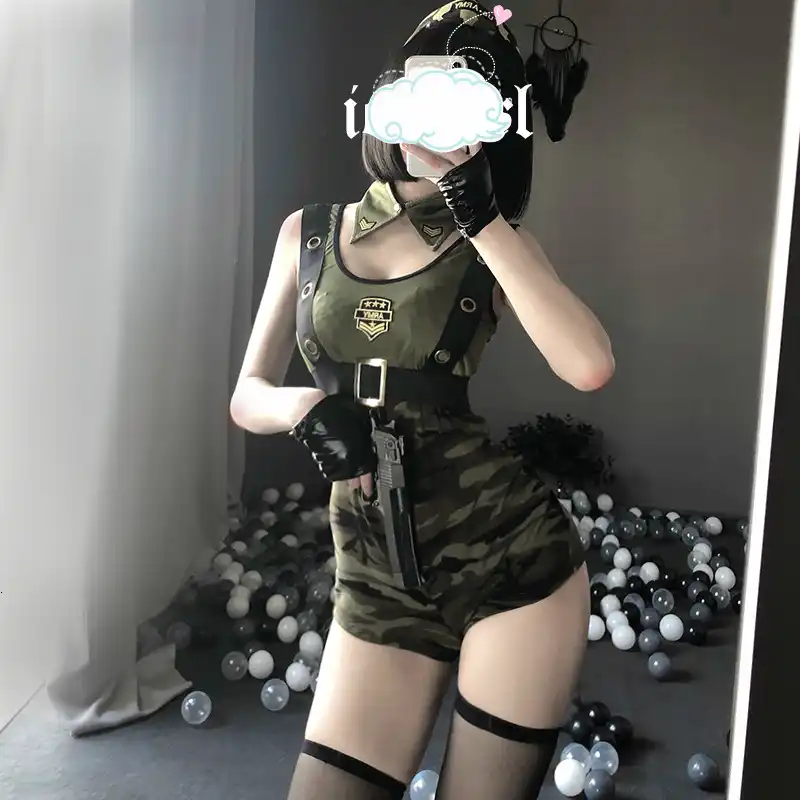 lenceria militar mujer