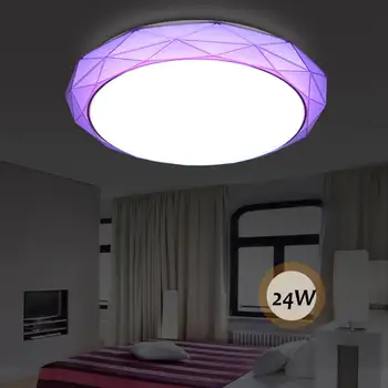 

Led Ceiling Lamp Round 220V LED Light 24W Kitchen Luminaria Room Lights Modern Fixture Surface Mounted Home Decor Lighting