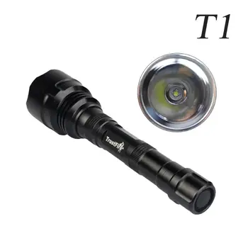 

TrustFire T1 1600Lumens LED Flashlight with XML2 U3 LEDs 8.4V 1MODE/5MODE 2x18650 Hunting Flashlight