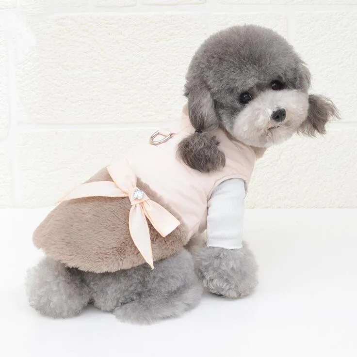 

Dog clothes autumn and winter two feet dog coat cotton dog clothes winter vest styles red pink blue colors warm jackets for dogs