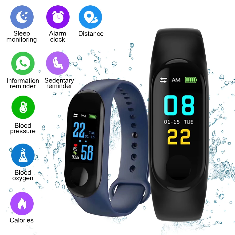 

Digital Blood Pressure Monitor Tonometer Medical Equipment Portable Smart Wrist Watch HD Apparatus for Measure Pressure Sport