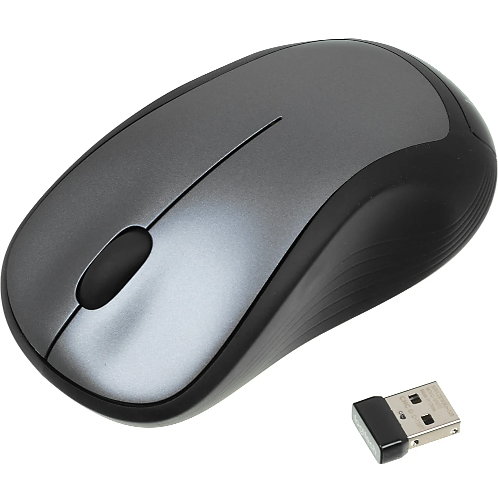 Мышь LOGITECH M310, беспроводная, USB, черный и серебристый