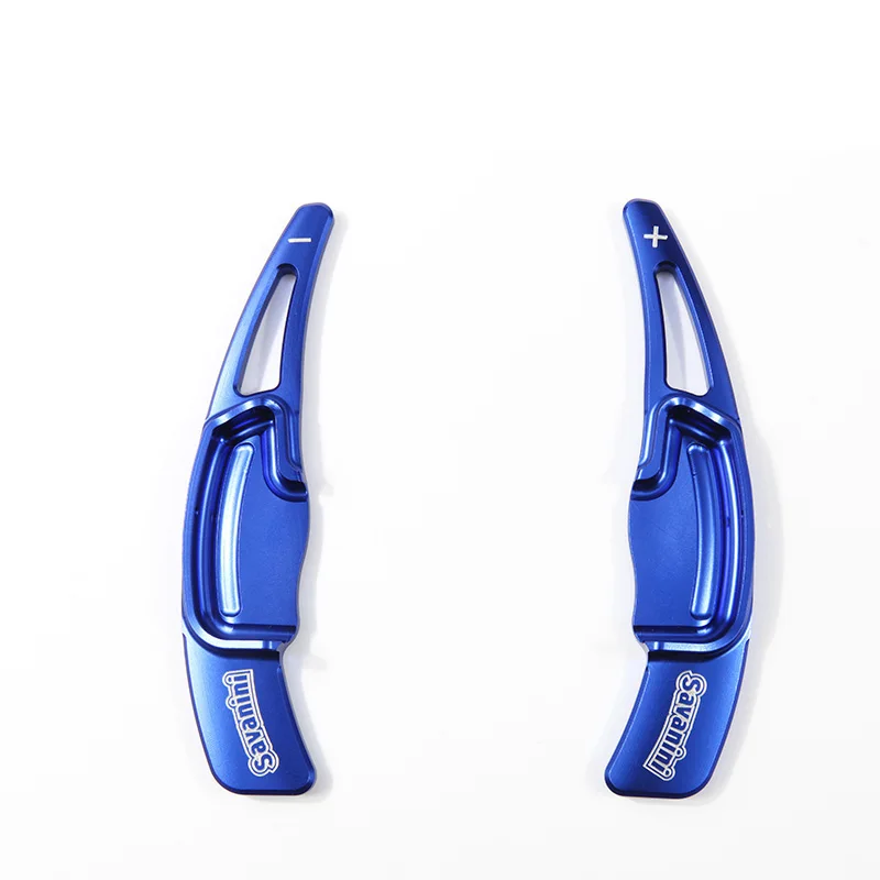 2 шт. Алюминиевый Автомобильный руль сдвиг Paddle Shifter расширение для Honda Odyssey 2013 - Цвет: Синий