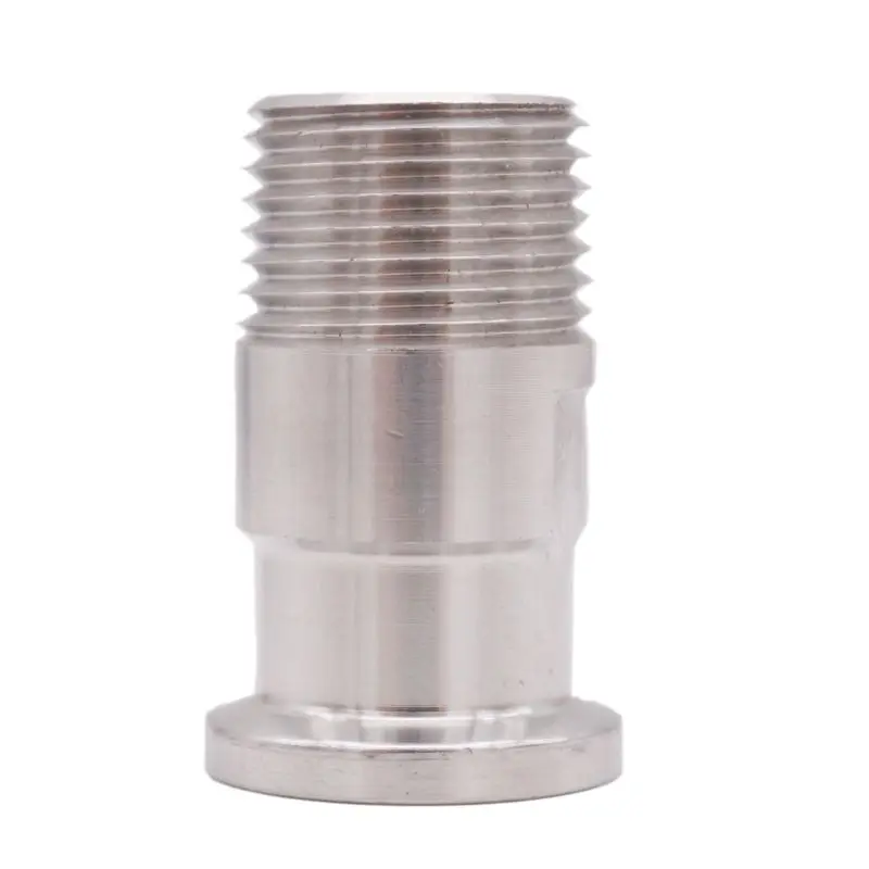 3/" Tri-Clamp x 1/2" Мужской NPT адаптер 25,1 мм OD санитарная нержавеющая сталь 304 Homebrew Клевер фитинг