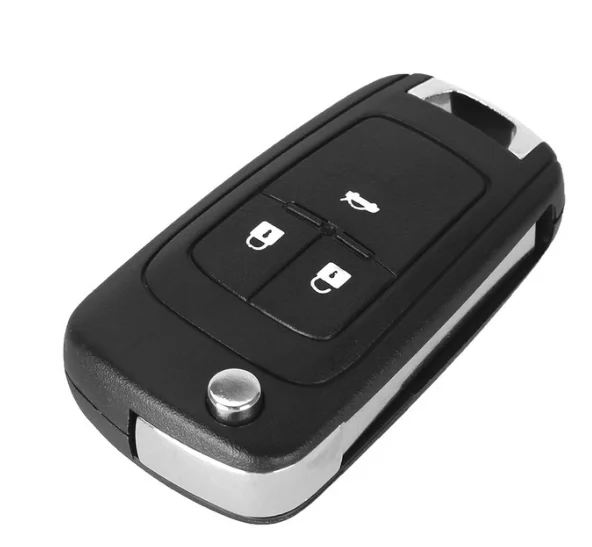 XZCFOR Флип складной для дистанционного ключа автомобиля оболочки для Chevrolet Cruze Epica Lova Camaro Impala 2 3 4 5 Кнопка HU100 лезвие