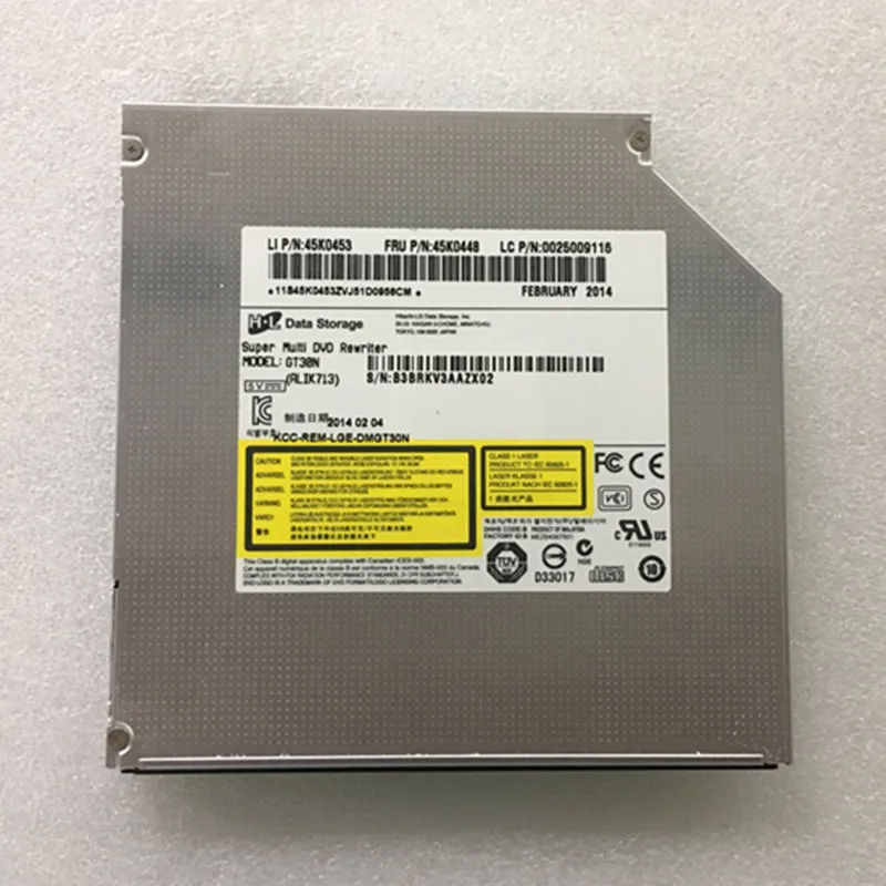 Новый высокоскоростной dvdrw 12 7 мм Предназначен для Lenovo g400 g485 G500 g505 g700 b480 g470 g475 G450 g480