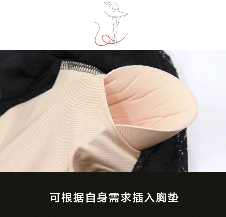 New Style High Collar Gymnastic Ballet Dance Form Lace Clothing Short Sleeve Exposed Back One-piece Women's Adult