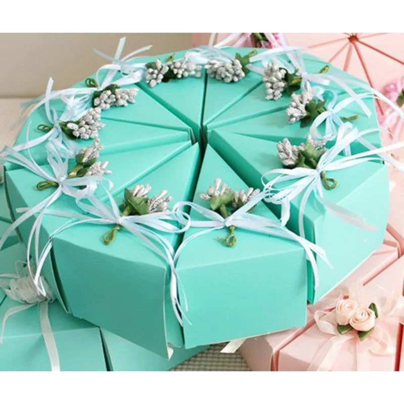 

10 Favor Gift Box Candy Boxes Wedding Gift Favor Romantic Flower Party Supplies