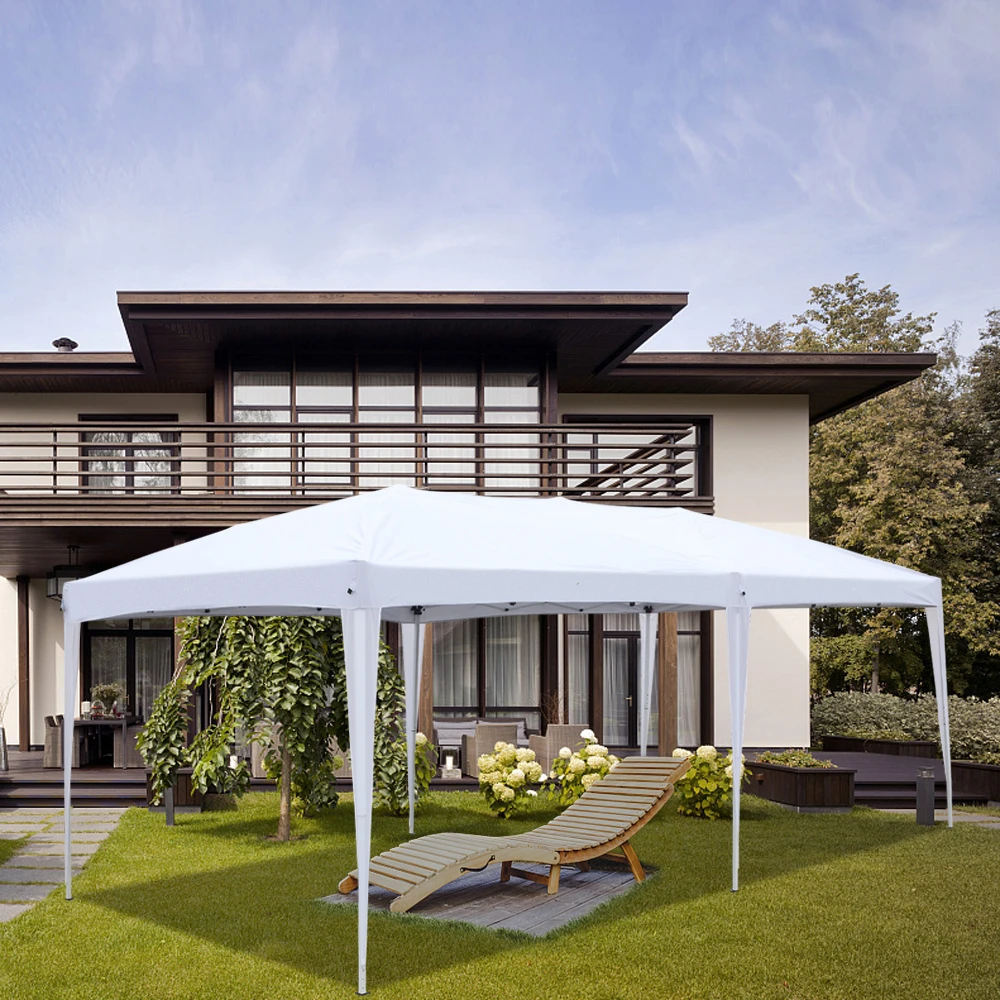 

Складная палатка без объемной ткани, летний солнцезащитный козырек для дома, лужайки, барбекю, столовая посуда для кемпинга, 3 х6 м