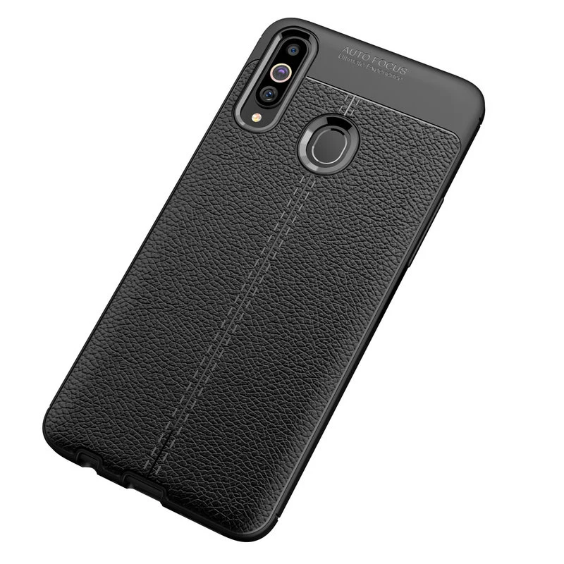 30 шт./лот для Samsung Galaxy A10S ударопрочный тонкий резиновый чехол с текстурой личи A20S |