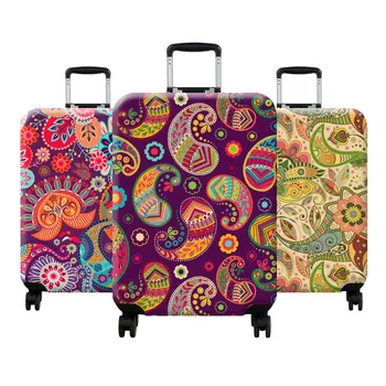 

Vintage series luggage cover protector suitcase protective covers Waterproof Thicken Elastic Suitcase Cover for 18-32 inches