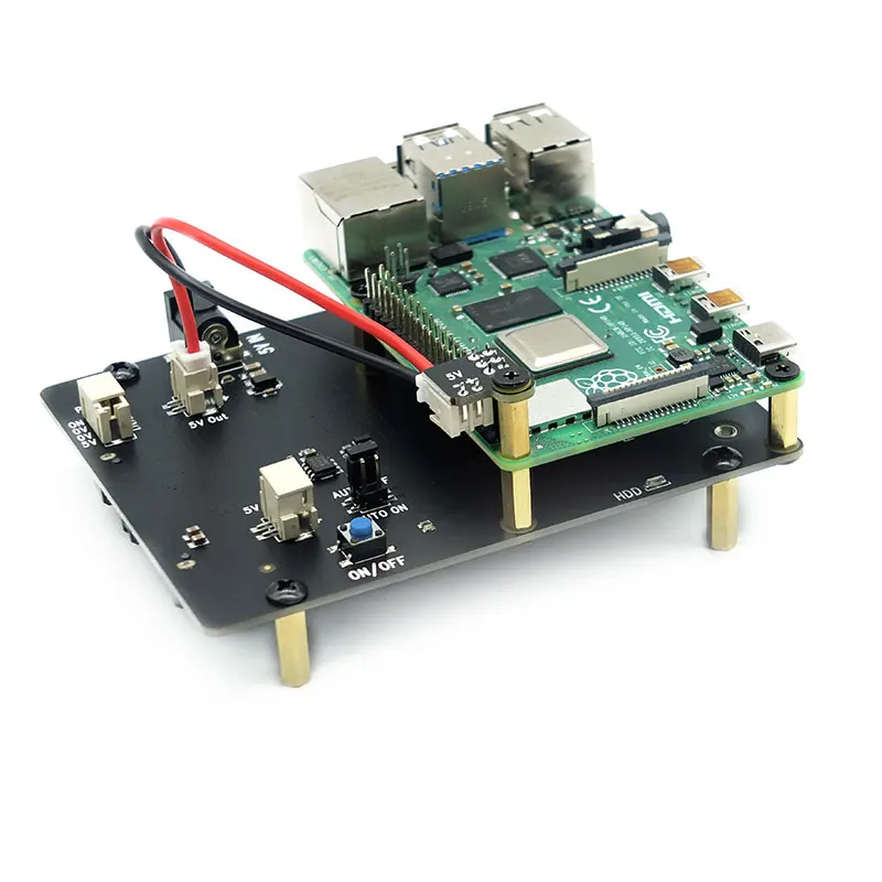 Raspberry X825 2 5 дюймов жесткого диска SATA HDD/SSD хранения Плата расширения для Pi 4B ( 4