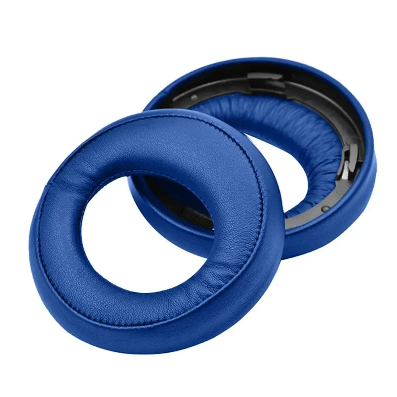 1Pair Leather Replacement Ear Pads Cushions Cover for Sony PS3 PS4 7.1 Virtual Surround Sound Wireless Stereo Headset Accessorie