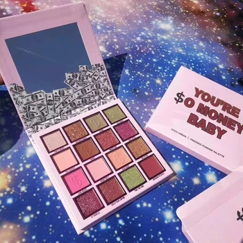 

16 Colors the Shadows Make up Eyeshadow Palette the Shadows Palette shimmer Eye shadow Beauty glazed Eye makeup Cosmetics TSLM1