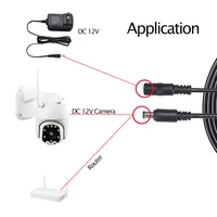 Extension Cable DC 9V 12V 24V Power 5.5*2.1mm Power Cord 3m 6m 9m for CCTV Security Camera Router LED Strip Radio Printer 2