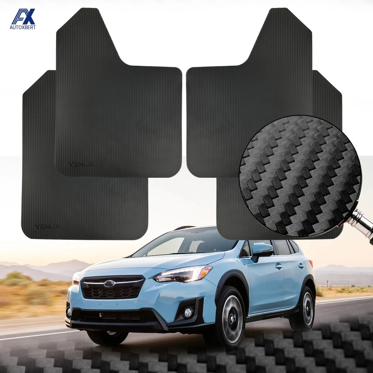 2x Универсальные Автомобильные Брызговики для peugeot FIAT Citroen VW AUDI KIA Buick Renault Ford Mazda 2-5 |