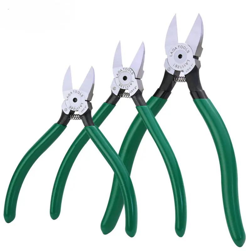 Pince coupante diagonale LAOA pour pêche - Ciseaux à câble 4.5-7 pouces pour fil de pêche et bijoux