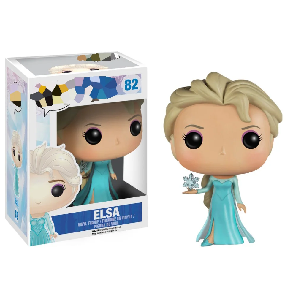 Холодное сердце FUNKO POP виниловые куклы принцесса Анна Эльза фигурка игрушки