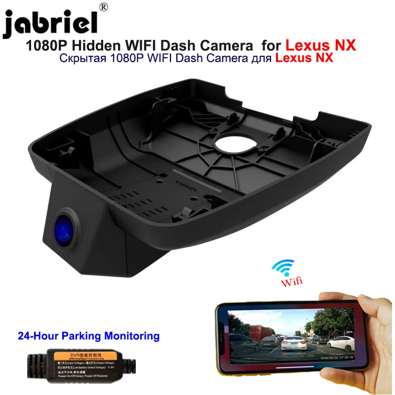 

Jabriel 1080P Auto dash cam Wifi car dvr Car Camera for Lexus nx300h nx200t nx300 nx200 2015 2016 2017 2017 2019 2020 android