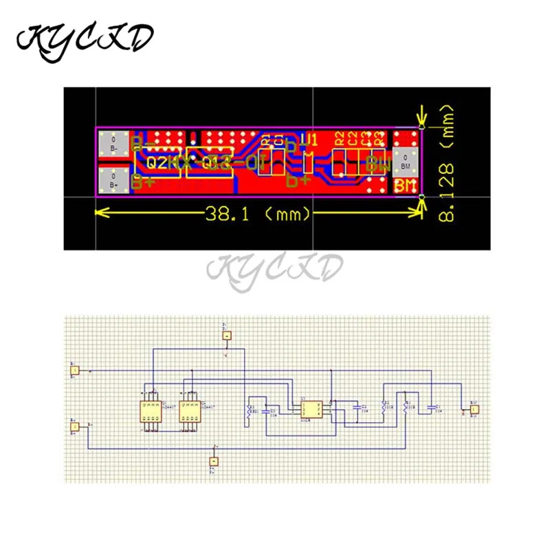 BMS 2S 8 4 V 5A литиевая батарея 18650 защита от перезаряда батареи|Аксессуары для