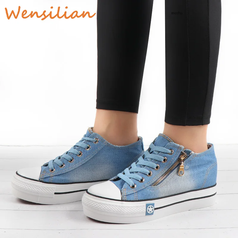 Women's Sneakers Trainers Casual Vulcanize Comfy Canvas Shoes Ladies Female Zapatillas Mujer Tenis Feminino Basket Femme