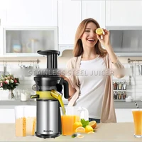 200W stainless steel slow grinder raw juice machine 40RPM slow speed juicer slag juice separation juicer 1