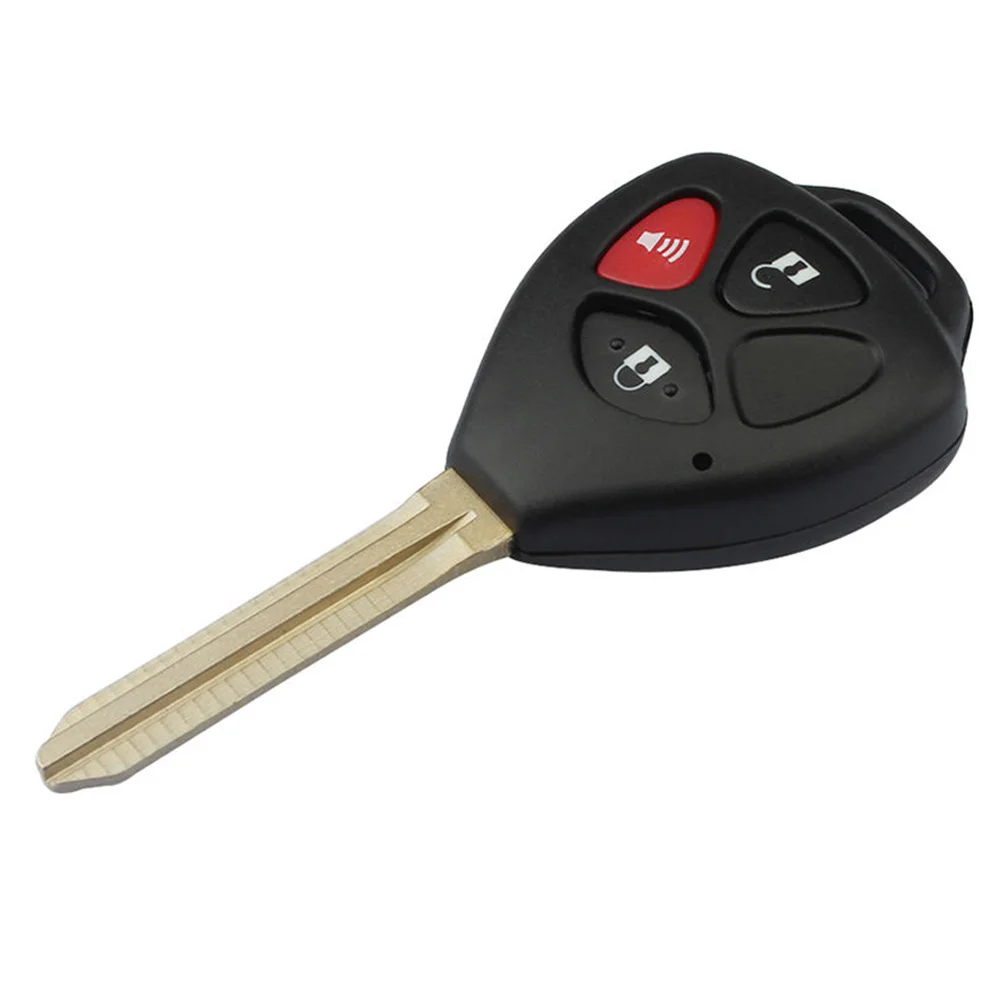 3 кнопки чехол для ключа Fob чехол дистанционного Fob RAV4 Yaris Venza Matrix