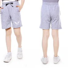 Новая стильная детская одежда; сезон весна-лето; детские брюки; спортивные шорты для мальчиков; Короткие повседневные брюки из чистого хлопка; большие размеры